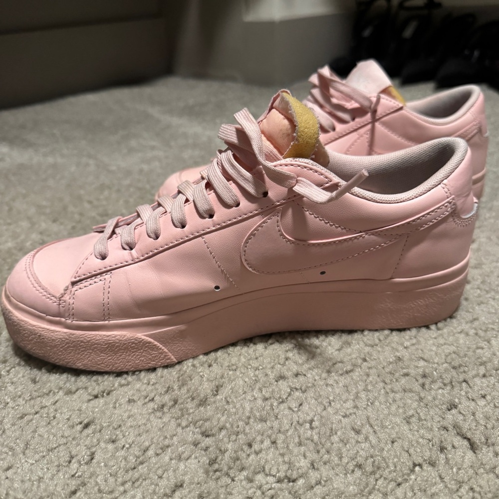 Nike Blazer Low Platform Atmosphere Pink - Picture 6 of 8